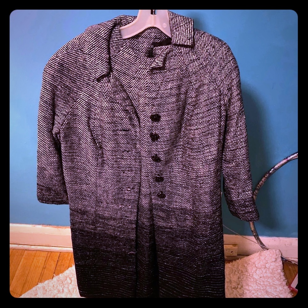 Two piece vintage dress and jacket